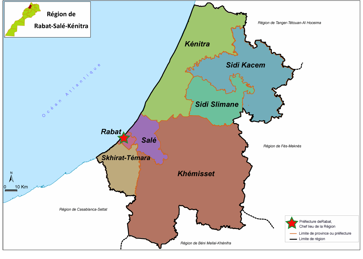 Zone d'intervention Nador